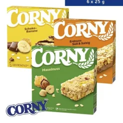 CORNY Müsli-Riegel 6 x 25 g