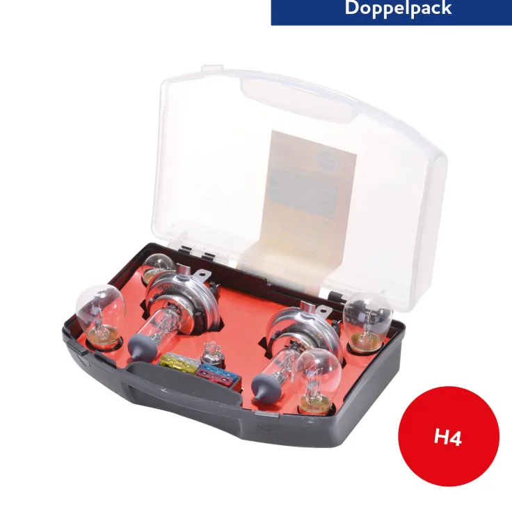 Kfz-Ersatzkasten-Halogenlampen