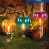 LED-Solar- Heißluftballon in Herzform