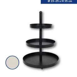 Metall-Etagere