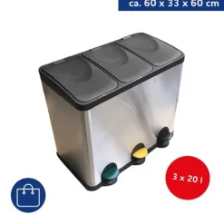 Mülleimer mit Sortiersystem