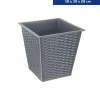 Polyrattan-Blumenkübel