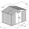 XXL-Gerätehaus