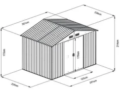 XXL-Gerätehaus